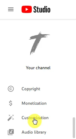 fitur custom Cara Membuat Watermark Video di YouTube dengan Mudah 3 fitur custom