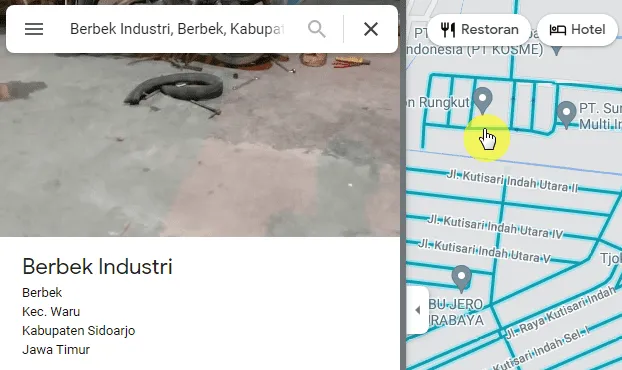 klik warna Cara Ganti Tahun Google Maps untuk Melihat Tempat Masa Lalu 6 klik warna