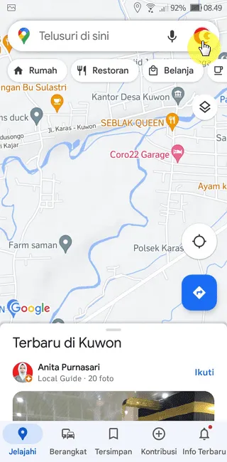 Cara Share Lokasi di Google Maps Secara Real-Time 3 Screenshot 20220902 084951 Cara Share Lokasi di Google Maps Secara Real-Time 1 Screenshot 20220902 084951