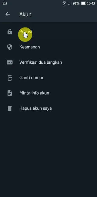 Screenshot 20220907 164355 Cara Mudah Hapus Otomatis Semua Chat WhatsApp 4 Screenshot 20220907 164355