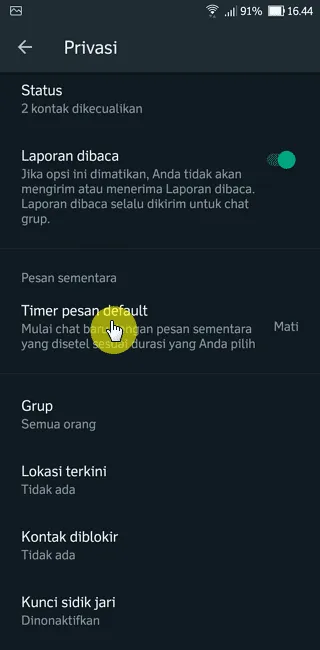 Screenshot 20220907 164438 Cara Mudah Hapus Otomatis Semua Chat WhatsApp 5 Screenshot 20220907 164438