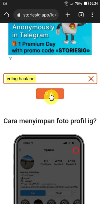 Screenshot 20220925 163418 Cara Simpan Foto Profil Instagram dengan dan Tanpa Aplikasi 14 Screenshot 20220925 163418