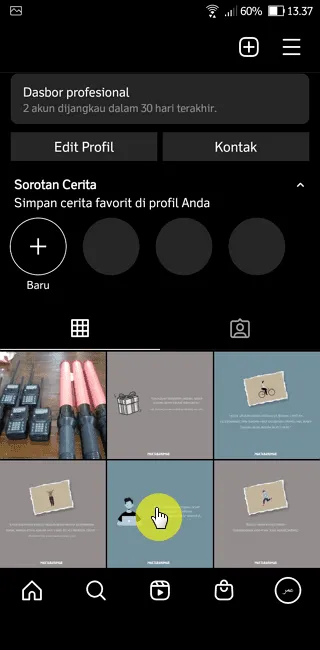 Screenshot 20220928 133721 Cara Pin Postingan Instagram Agar Muncul di Feed Teratas 2 Screenshot 20220928 133721