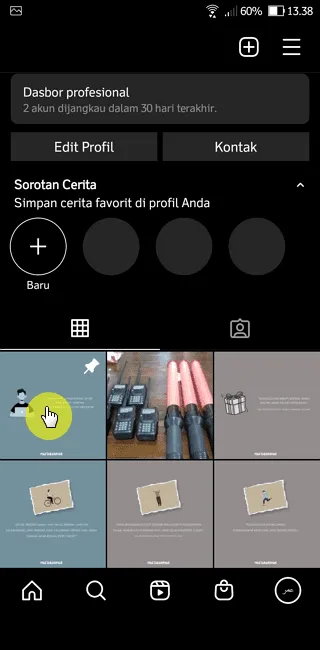 Screenshot 20220928 133821 Cara Pin Postingan Instagram Agar Muncul di Feed Teratas 5 Screenshot 20220928 133821