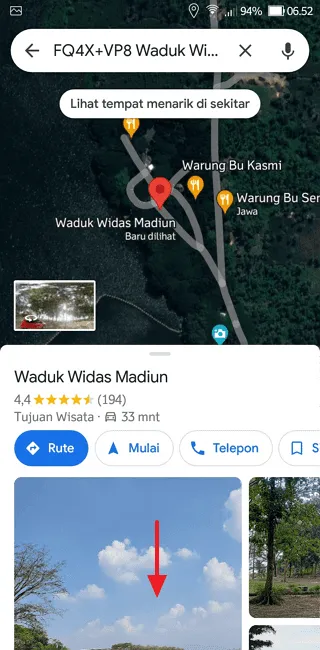 Screenshot 20220929 065300 Cara Menambahkan Review Tempat di Aplikasi Google Maps 2 Screenshot 20220929 065300