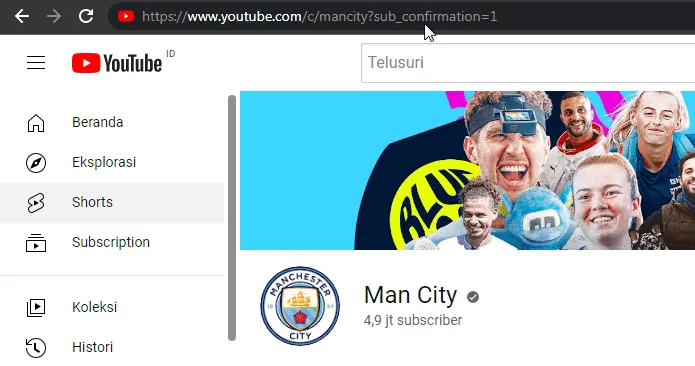 channel youtube Cara Buat Pop-up Subscribe YouTube Kurang dari 1 Menit 1 channel youtube