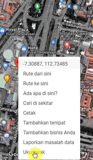 Cara Mengukur Jarak di Google Maps dengan Mudah 16 ukur jarak maps Cara Mengukur Jarak di Google Maps dengan Mudah 14 ukur jarak maps