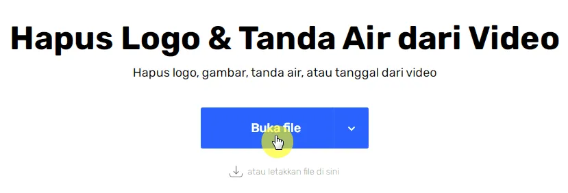 Cara Menghilangkan Watermark Video dengan Mudah dan Cepat 26 123apps buka file Cara Menghilangkan Watermark Video dengan Mudah dan Cepat 24 123apps buka file