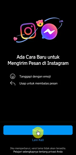 Screenshot 20221005 172648 Cara Ubah Tema DM Instagram Agar Tidak Membosankan 5 Screenshot 20221005 172648