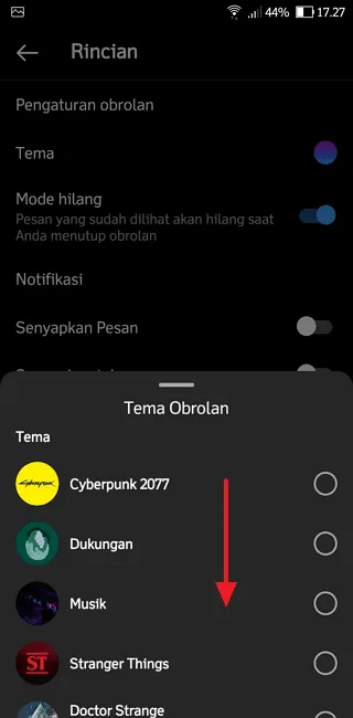 Screenshot 20221005 172753 Cara Ubah Tema DM Instagram Agar Tidak Membosankan 7 Screenshot 20221005 172753