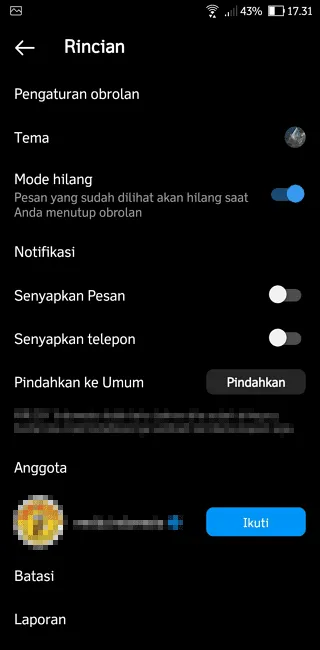 Screenshot 20221005 173135 Cara Ubah Tema DM Instagram Agar Tidak Membosankan 9 Screenshot 20221005 173135