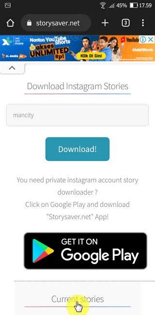 Screenshot 20221025 175932 Cara Melihat Story Instagram Tanpa Diketahui Pemiliknya 6 Screenshot 20221025 175932