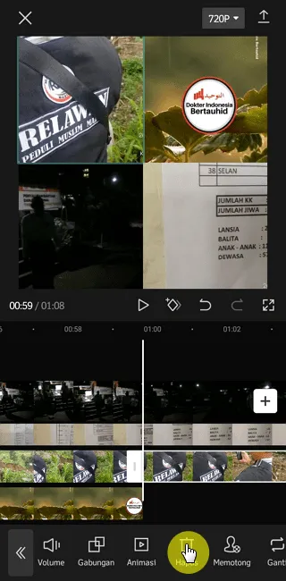 Cara Buat Kolase Video di Aplikasi CapCut dengan Mudah 9 Screenshot 20221028 053345 Cara Buat Kolase Video di Aplikasi CapCut dengan Mudah 7 Screenshot 20221028 053345