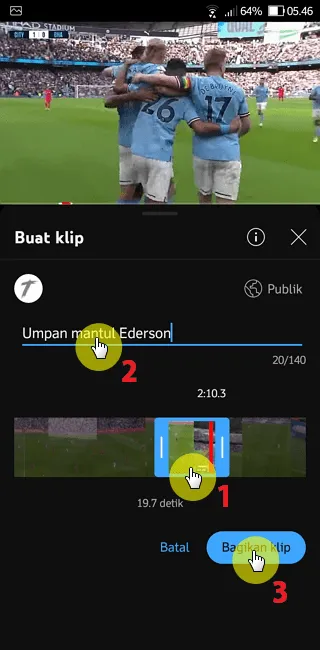 Screenshot 20221028 054640 Cara Buat Cuplikan Video YouTube Menggunakan Fitur Klip 3 Screenshot 20221028 054640
