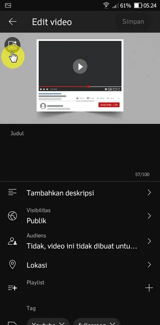 Screenshot 20221030 052450 Cara Mudah Ganti Thumbnail Video di Aplikasi YouTube 6 Screenshot 20221030 052450
