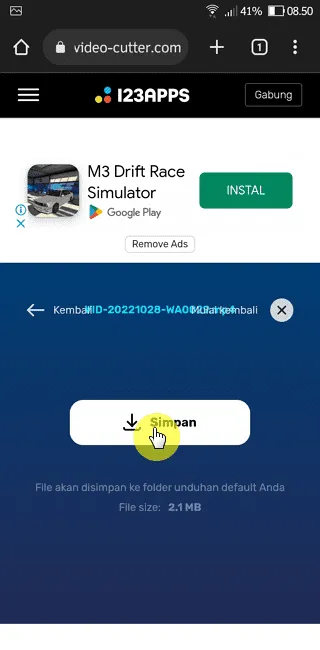 Screenshot 20221030 085003 Cara Ubah Kecepatan Video Tanpa Aplikasi Tambahan 9 Screenshot 20221030 085003