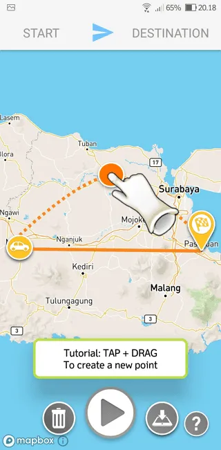 Screenshot 20221031 201837 Cara Buat Animasi Rute Perjalanan Hanya dalam 3 Menit 4 Screenshot 20221031 201837