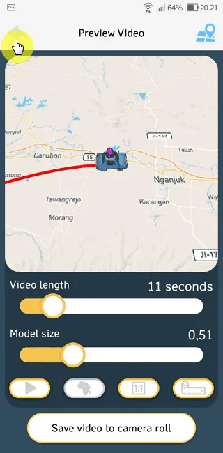 Screenshot 20221031 202112 Cara Buat Animasi Rute Perjalanan Hanya dalam 3 Menit 9 Screenshot 20221031 202112
