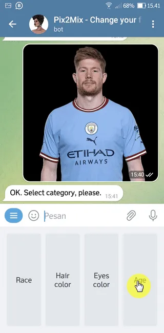 Cara Ubah Foto Wajah Muda Jadi Tua di Aplikasi Telegram 9 Screenshot 20221105 154117 Cara Ubah Foto Wajah Muda Jadi Tua di Aplikasi Telegram 7 Screenshot 20221105 154117