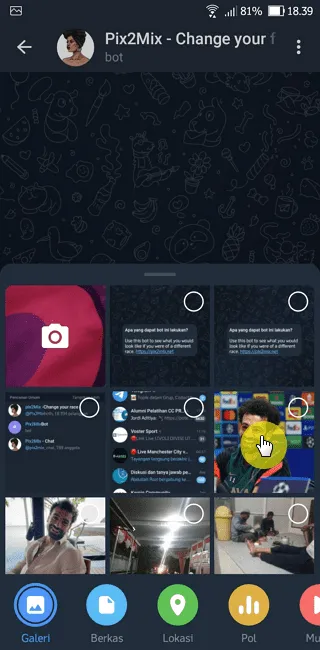 Screenshot 20221110 183930 Cara Ubah Warna Rambut pada Foto di Aplikasi Telegram 5 Screenshot 20221110 183930