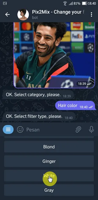 Screenshot 20221110 184032 Cara Ubah Warna Rambut pada Foto di Aplikasi Telegram 8 Screenshot 20221110 184032