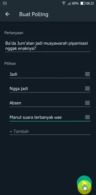 Cara Membuat Polling di WhatsApp Tanpa Aplikasi Tambahan 7 WhatsApp Image 2022 11 24 at 10.18.554 Cara Membuat Polling di WhatsApp Tanpa Aplikasi Tambahan 5 WhatsApp Image 2022 11 24 at 10.18.554