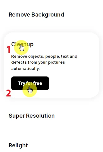 cleanup 2 Cara Menghilangkan Objek Foto Tanpa Bantuan Aplikasi 8 cleanup