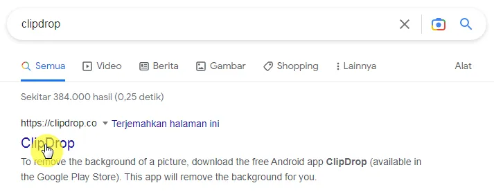 clipdrop 2 Cara Menghilangkan Objek Foto Tanpa Bantuan Aplikasi 6 clipdrop