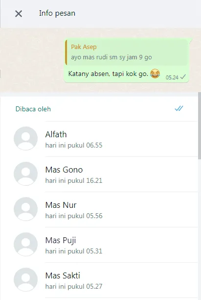 Cara Mengetahui Pembaca Pesan Grup di WhatsApp Web 5 dibaca oleh Cara Mengetahui Pembaca Pesan Grup di WhatsApp Web 3 dibaca oleh