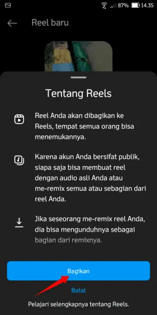 iMarkup 20221212 145926 Cara Buat Reels dari Highlight Instagram dengan Mudah 7 iMarkup 20221212 145926