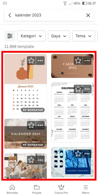iMarkup 20221213 134417 Cara Buat Kalender di Aplikasi Canva Kurang dari 5 Menit 2 iMarkup 20221213 134417