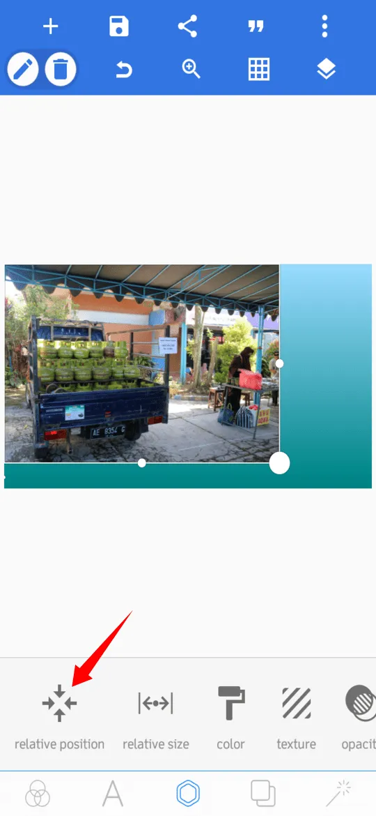 Cara Rata Tengah Gambar di Aplikasi PixelLab dengan Mudah 15 iMarkup 20221222 083022 Cara Rata Tengah Gambar di Aplikasi PixelLab dengan Mudah 13 iMarkup 20221222 083022