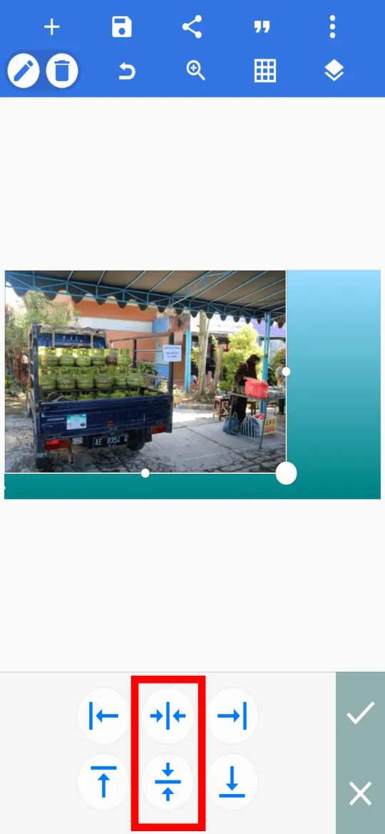 Cara Rata Tengah Gambar di Aplikasi PixelLab dengan Mudah 16 iMarkup 20221222 083453 Cara Rata Tengah Gambar di Aplikasi PixelLab dengan Mudah 14 iMarkup 20221222 083453
