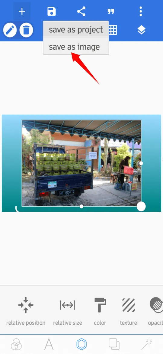 Cara Rata Tengah Gambar di Aplikasi PixelLab dengan Mudah 19 iMarkup 20221222 084435 Cara Rata Tengah Gambar di Aplikasi PixelLab dengan Mudah 17 iMarkup 20221222 084435