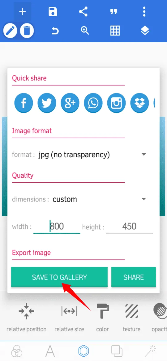Cara Rata Tengah Gambar di Aplikasi PixelLab dengan Mudah 20 iMarkup 20221222 084519 Cara Rata Tengah Gambar di Aplikasi PixelLab dengan Mudah 18 iMarkup 20221222 084519