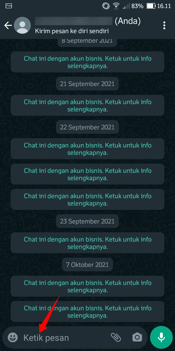 iMarkup 20221224 163253 Cara Kirim Pesan ke Nomor Sendiri Langsung dari WhatsApp 3 iMarkup 20221224 163253