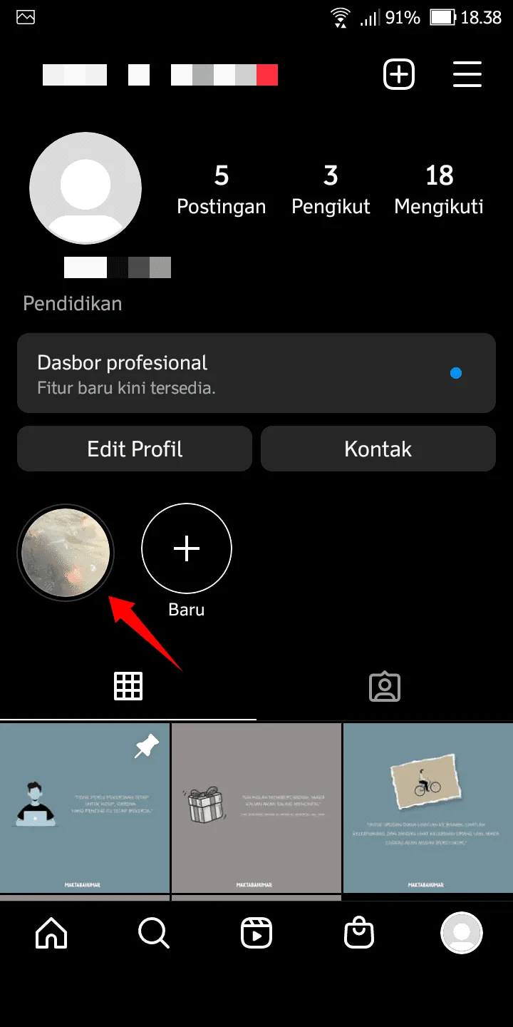 iMarkup 20221228 184914 Cara Ganti Sampul Highlight Instagram Tanpa Buat Desain 7 iMarkup 20221228 184914