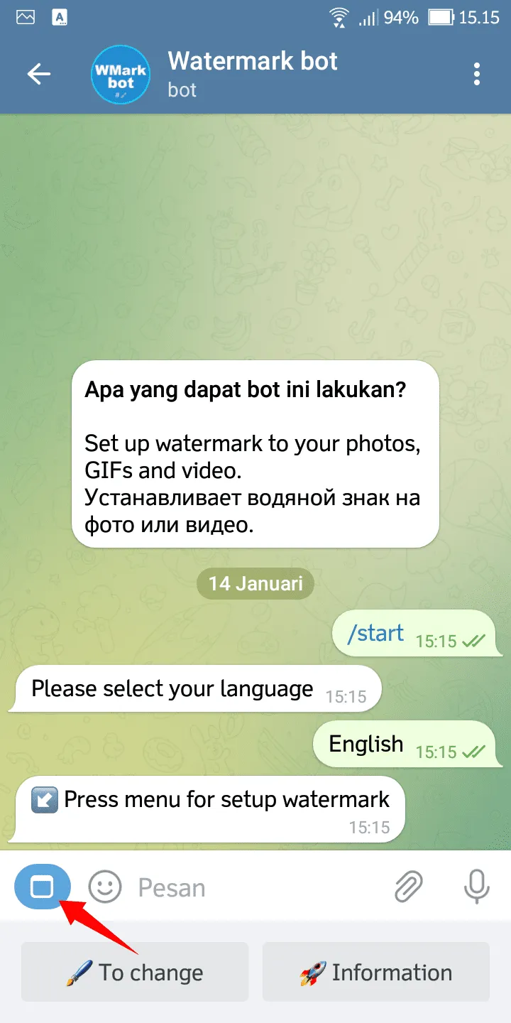 iMarkup 20230114 155310 Cara Buat Watermark Teks pada Foto di Aplikasi Telegram 5 iMarkup 20230114 155310