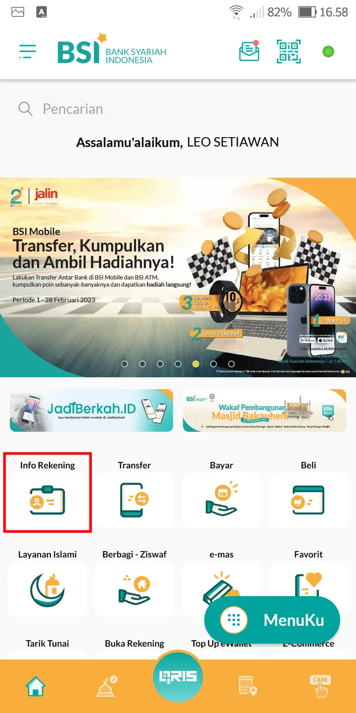 Cara Melihat Riwayat Transaksi Rekening di BSI Mobile 3 iMarkup 20230211 184012 Cara Melihat Riwayat Transaksi Rekening di BSI Mobile 1 iMarkup 20230211 184012
