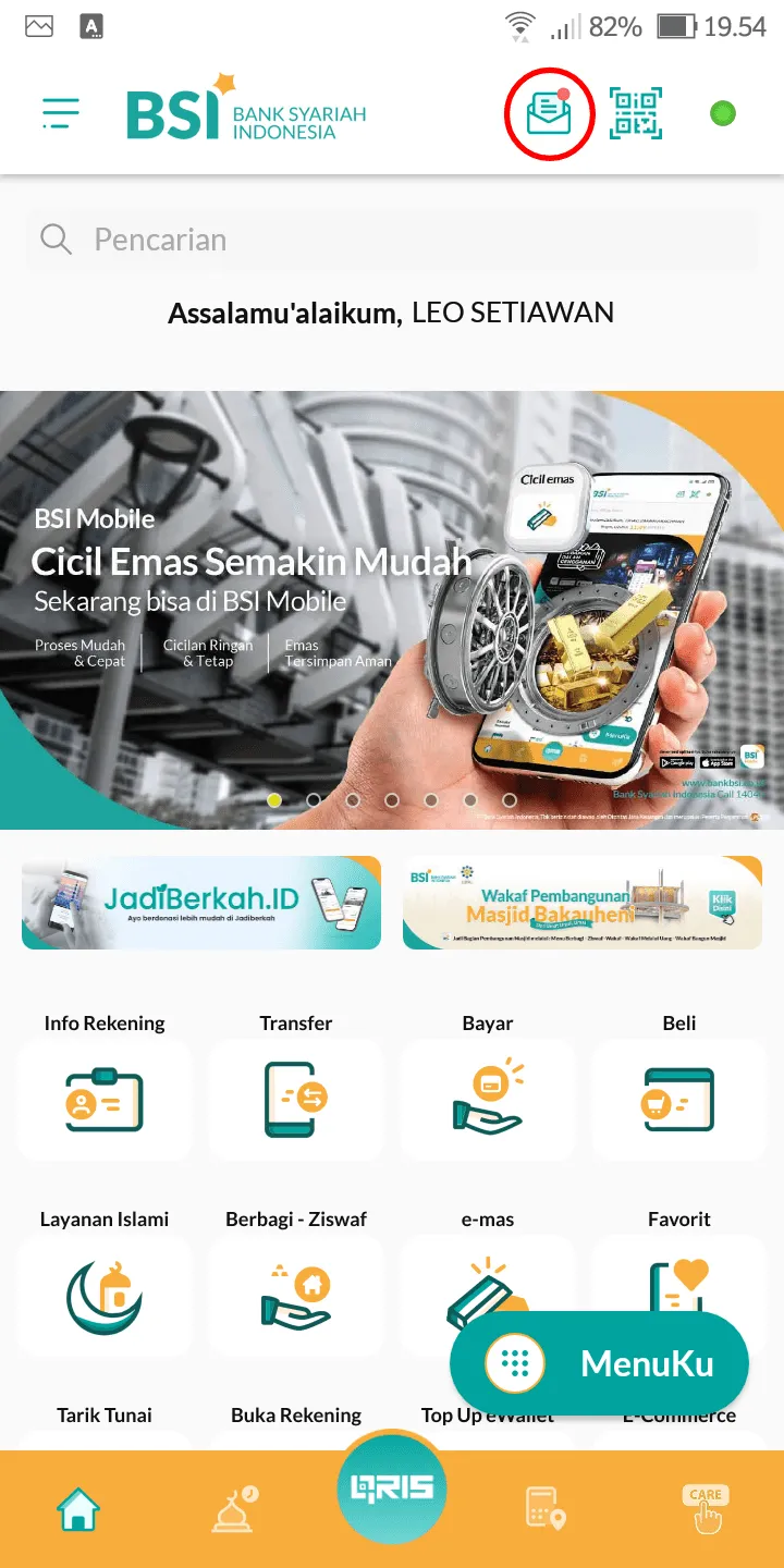 iMarkup 20230213 210626 Cara Melihat Struk Rekening di Aplikasi BSI Mobile 1 iMarkup 20230213 210626