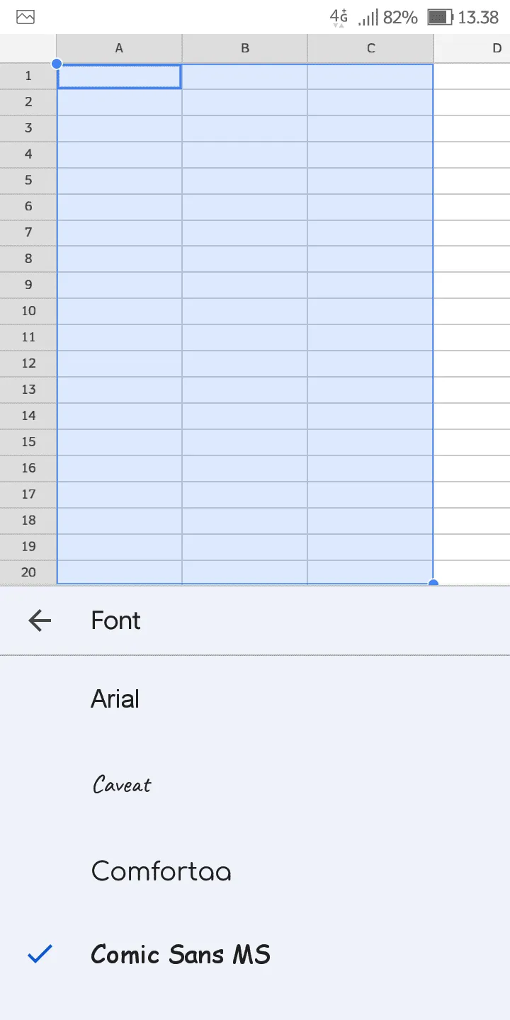 Cara Ganti Font Teks di Aplikasi Google Spreadsheet 10 iMarkup 20230220 144926 Cara Ganti Font Teks di Aplikasi Google Spreadsheet 8 iMarkup 20230220 144926