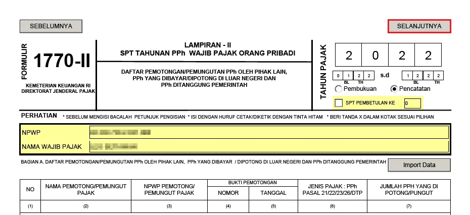 Screenshot 2023 03 30 113026 Cara Lapor SPT Tahunan 1770 Pribadi dengan eForm 15 Screenshot 2023 03 30 113026