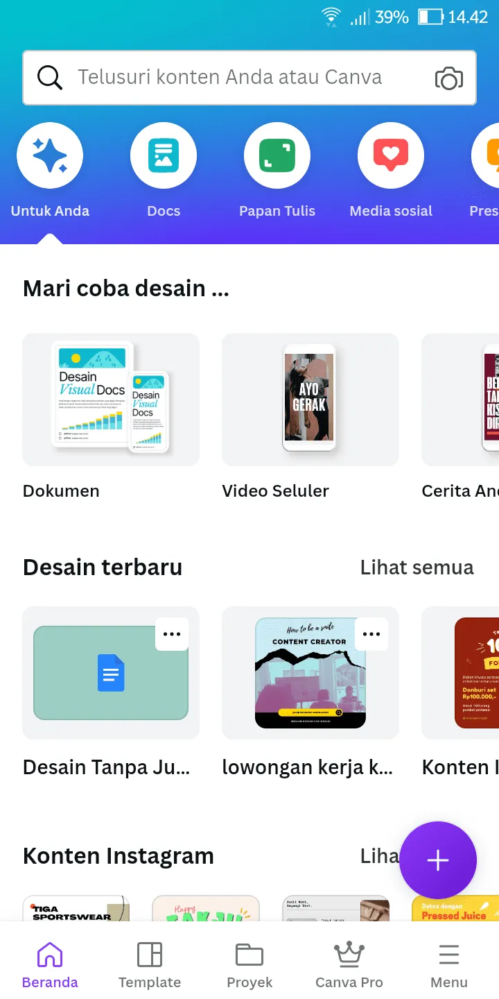Screenshot 20230228 144213 Cara Buat Foto Profil Instagram di Aplikasi Canva 1 Screenshot 20230228 144213