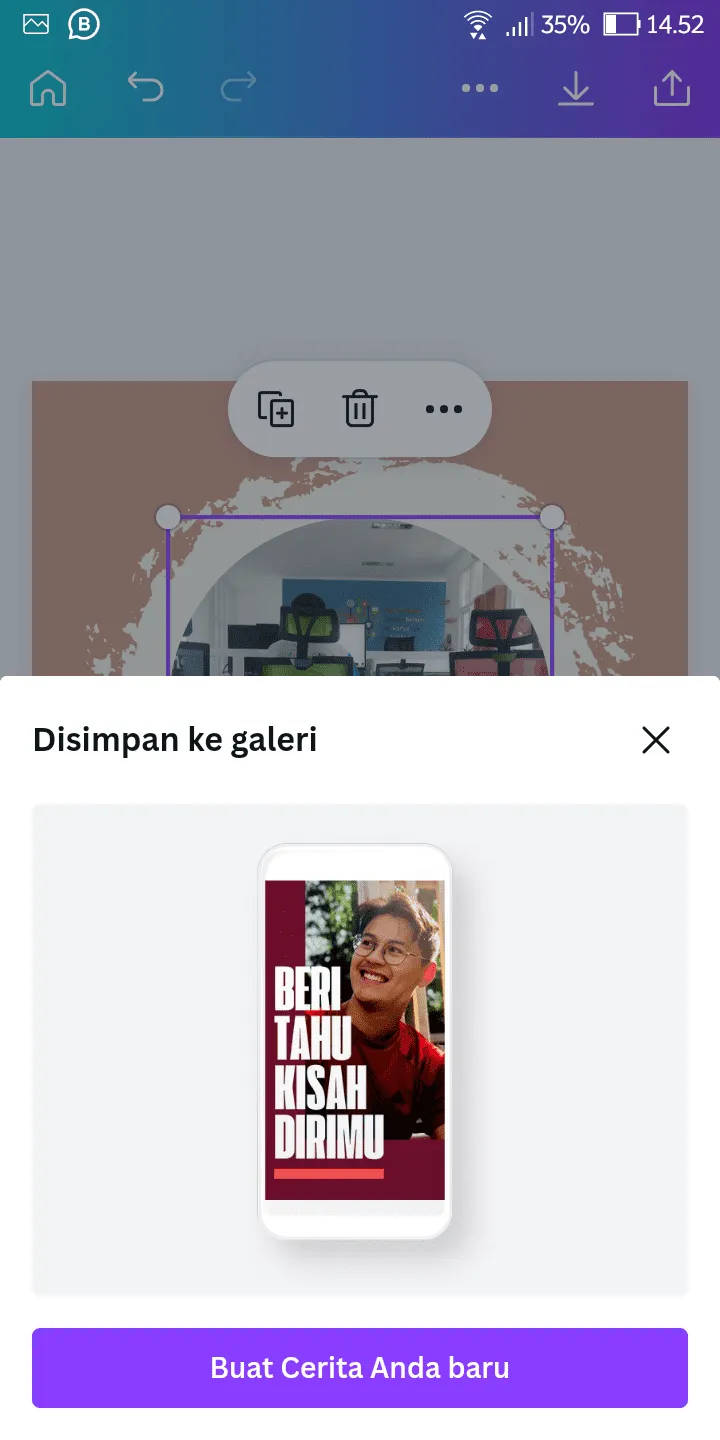 Screenshot 20230228 145239 Cara Buat Foto Profil Instagram di Aplikasi Canva 8 Screenshot 20230228 145239