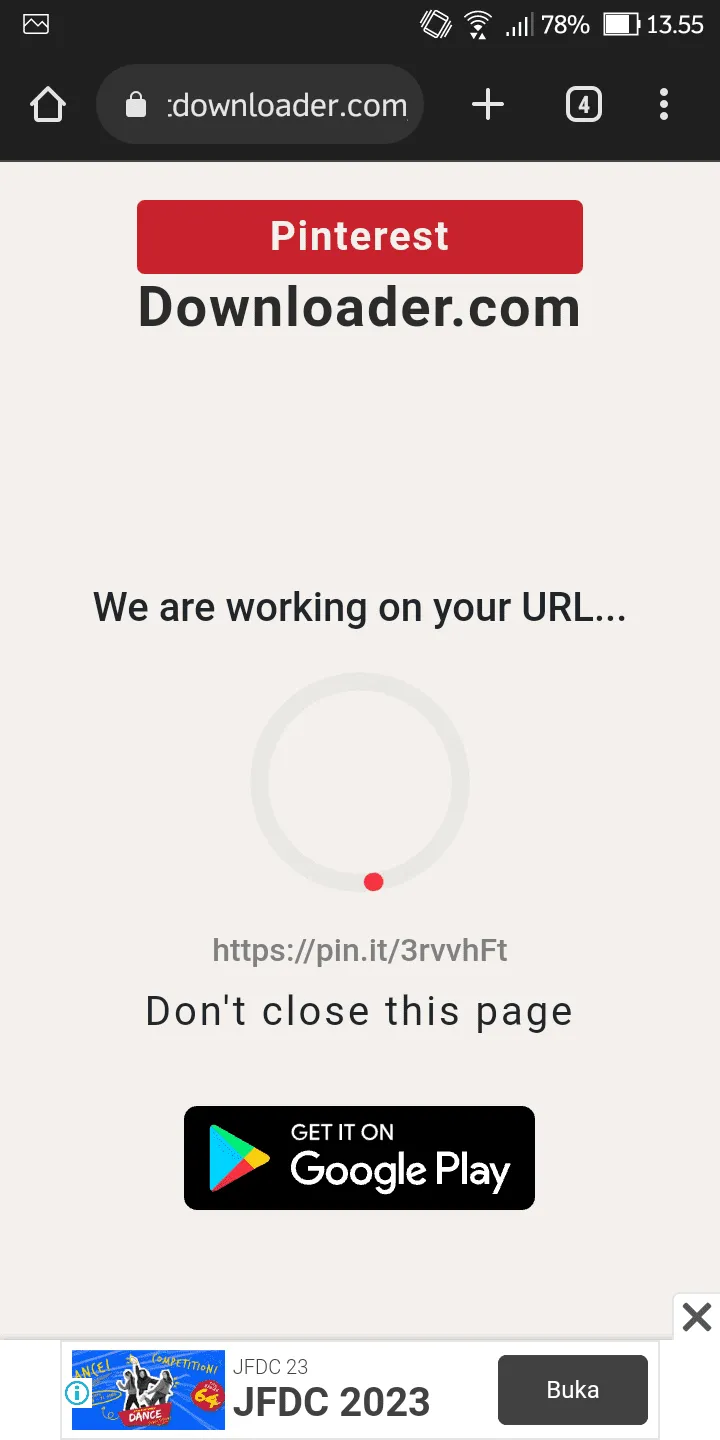 Cara Download Video Pinterest Tanpa Aplikasi Tambahan 11 Screenshot 20230331 135535 Cara Download Video Pinterest Tanpa Aplikasi Tambahan 9 Screenshot 20230331 135535