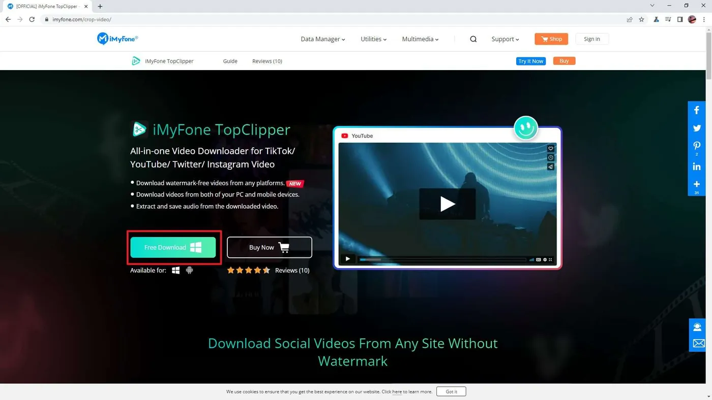 free download Cara Download Video TikTok, YouTube, dll Kualitas HD di PC 4 free download