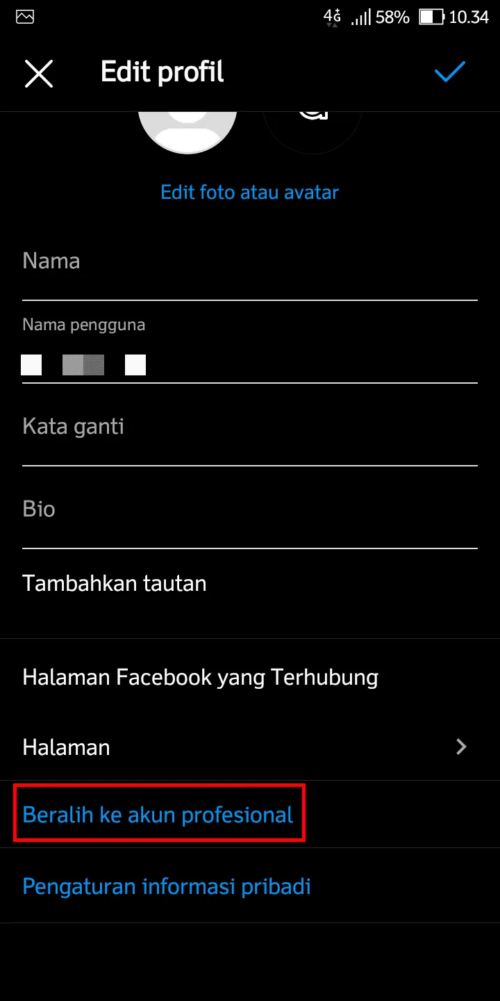 iMarkup 20230308 152419 Cara Ubah Akun Instagram Biasa Menjadi Akun Bisnis 3 iMarkup 20230308 152419