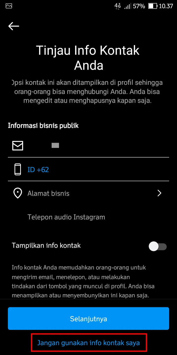 iMarkup 20230308 154934 Cara Ubah Akun Instagram Biasa Menjadi Akun Bisnis 9 iMarkup 20230308 154934