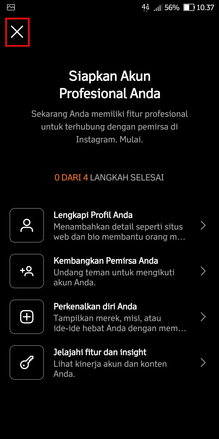 iMarkup 20230308 155408 Cara Ubah Akun Instagram Biasa Menjadi Akun Bisnis 11 iMarkup 20230308 155408