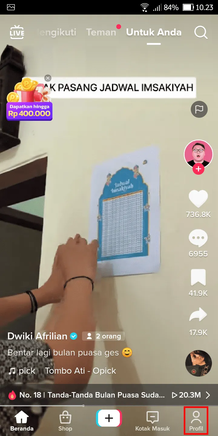 iMarkup 20230311 190224 Cara Mengubah Username Akun TikTok Agar Mudah Diingat 1 iMarkup 20230311 190224